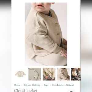 Pehr baby cloud jacket